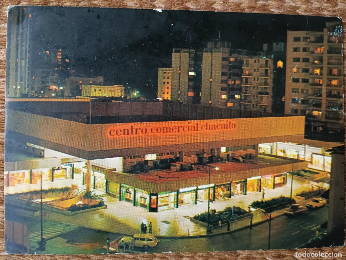 Postales: CENTRO COMERCIAL CHACAITO - VENEZUELA - POSTAL CIRCULADA A VALENCIA - ESPA&Ntilde;A