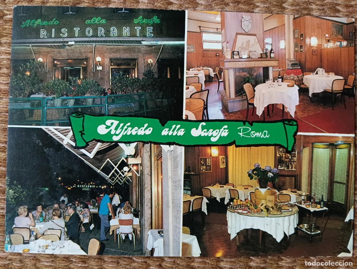 Postales: RISTORANTE ALFREDO ALLA SAROFA - ROMA - ITALIA