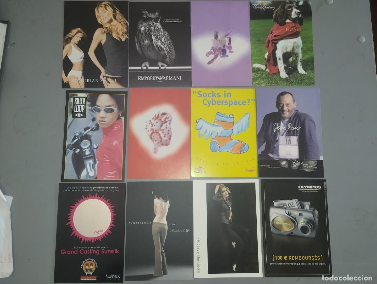 Postales: Postales Publicitarias 46 de Marcas Famosas. Algunas con personajes famosos