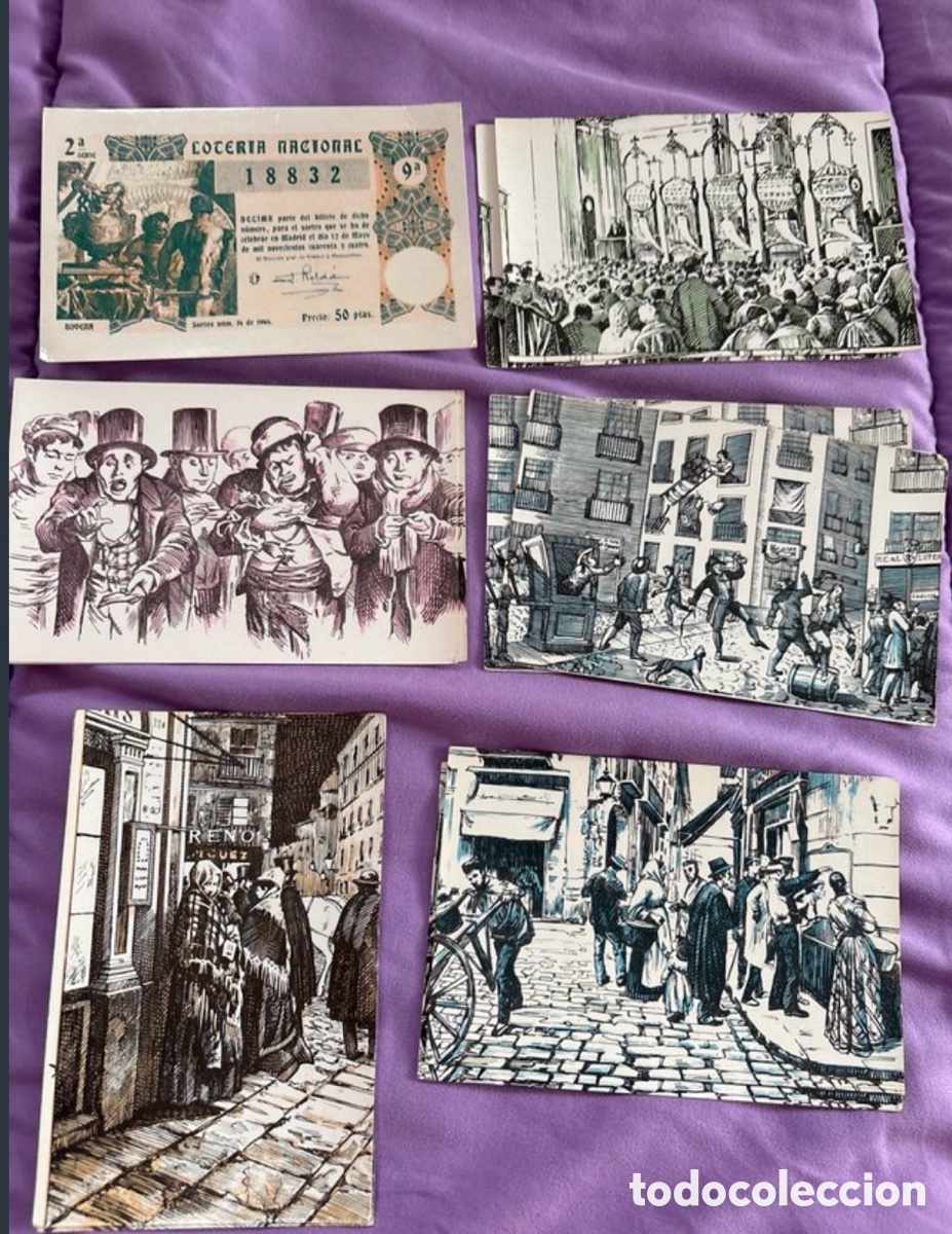 Postales: Postales Loter&iacute;a Nacional