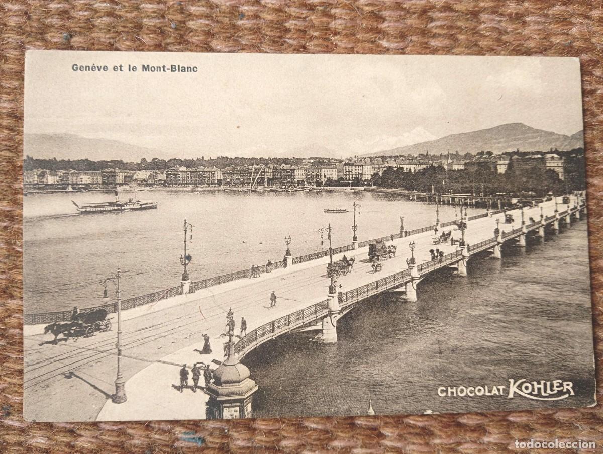 Postales: CHOCOLATE KOHLER - GINEBRA - SUIZA