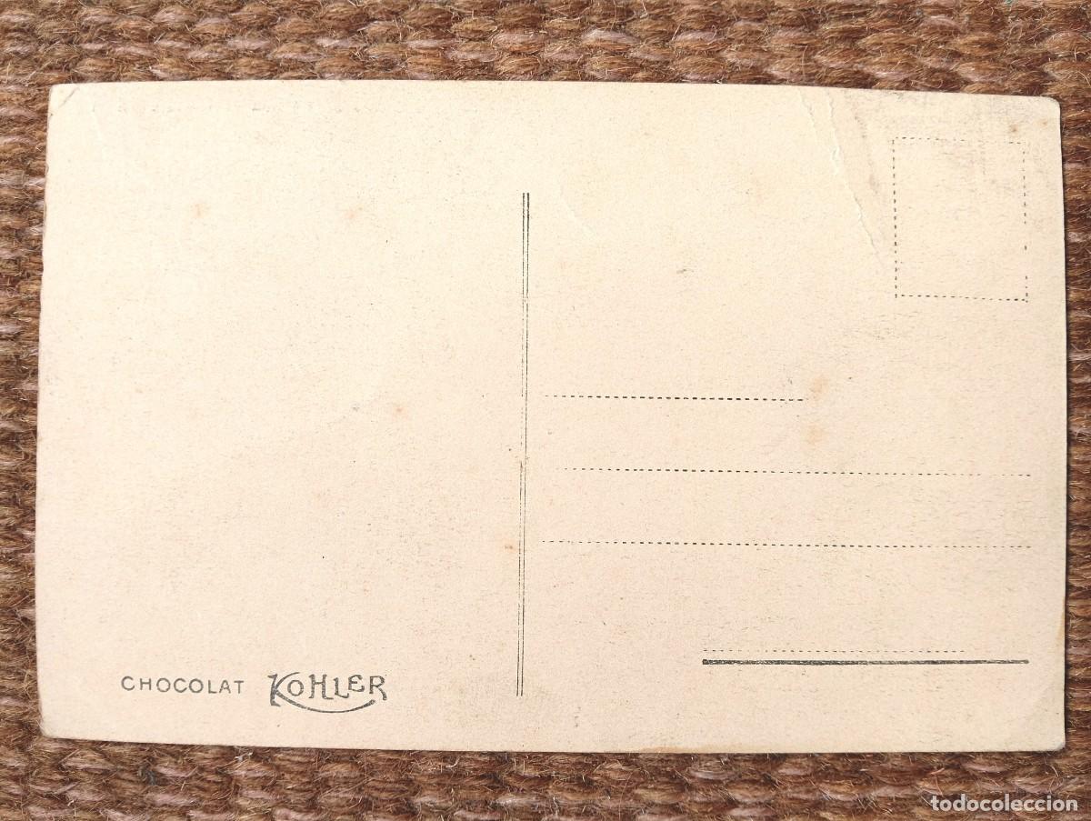 Postales: CHOCOLATE KOHLER - CASTILLO DE CHILLON - SUIZA - Foto 2