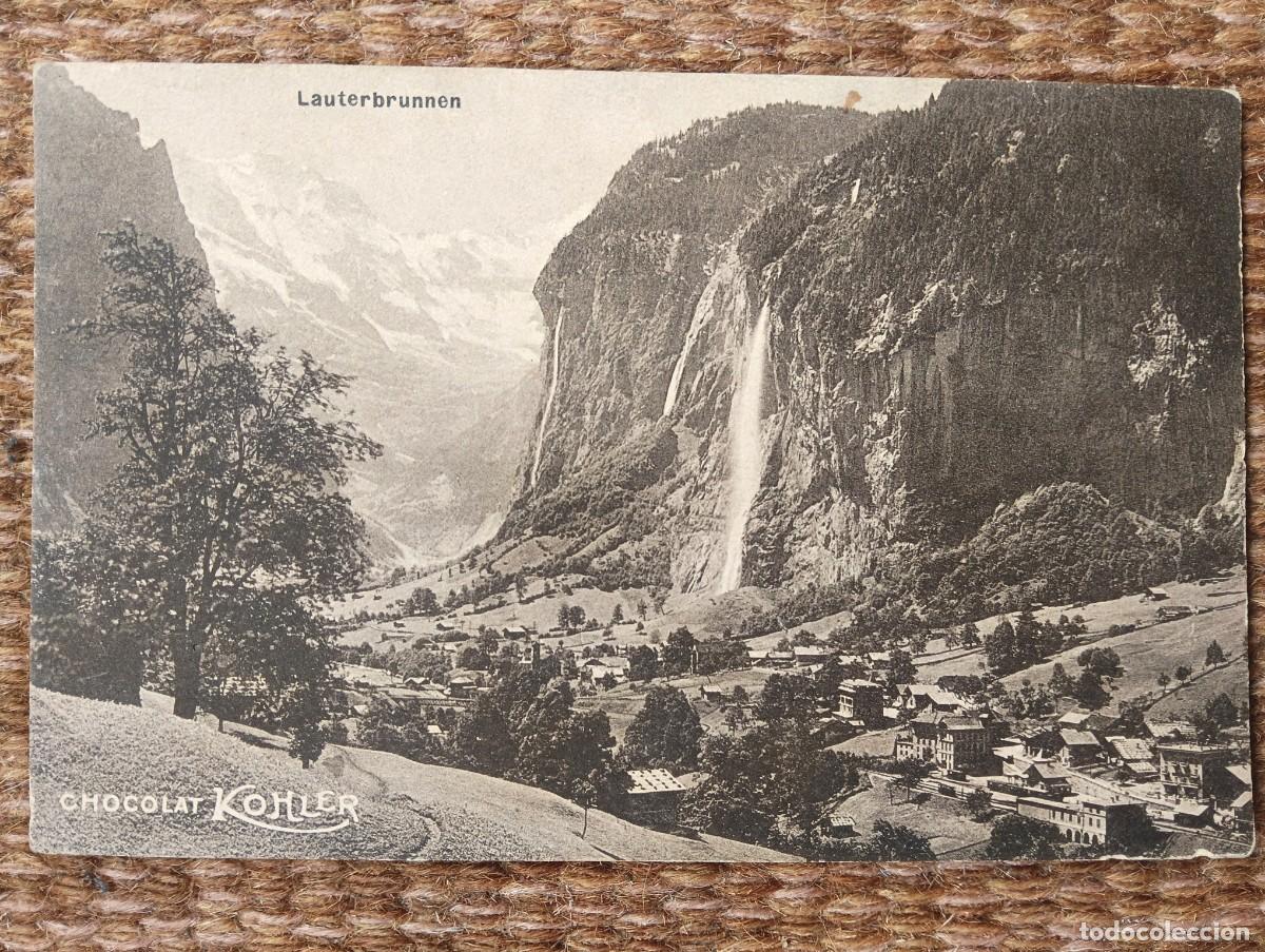 Postales: CHOCOLATE KOHLER - LAUTERBRUNNEN - SUIZA