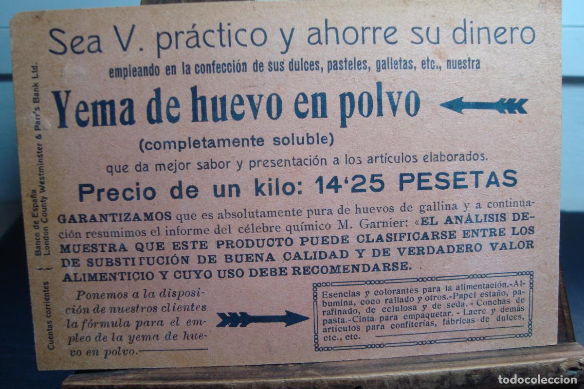 Postales: ANTIGUA POSTAL PUBLICIDAD WALTER RUEGG FABRICA ESENCIAS MUTTENZ SUIZA. BALDRICH & MORAGULL BARCELONA