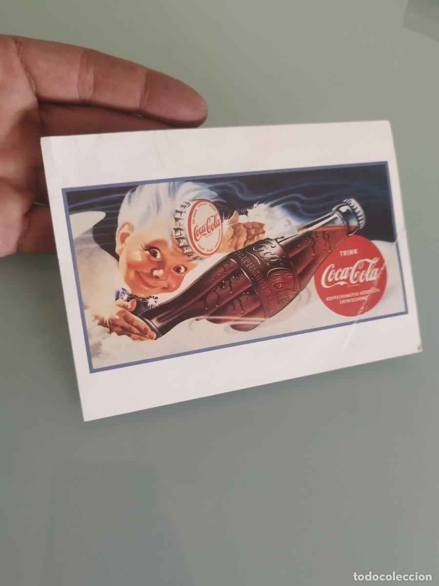 Postales: Tarjeta publicitaria coca-cola con Sprite Boy.