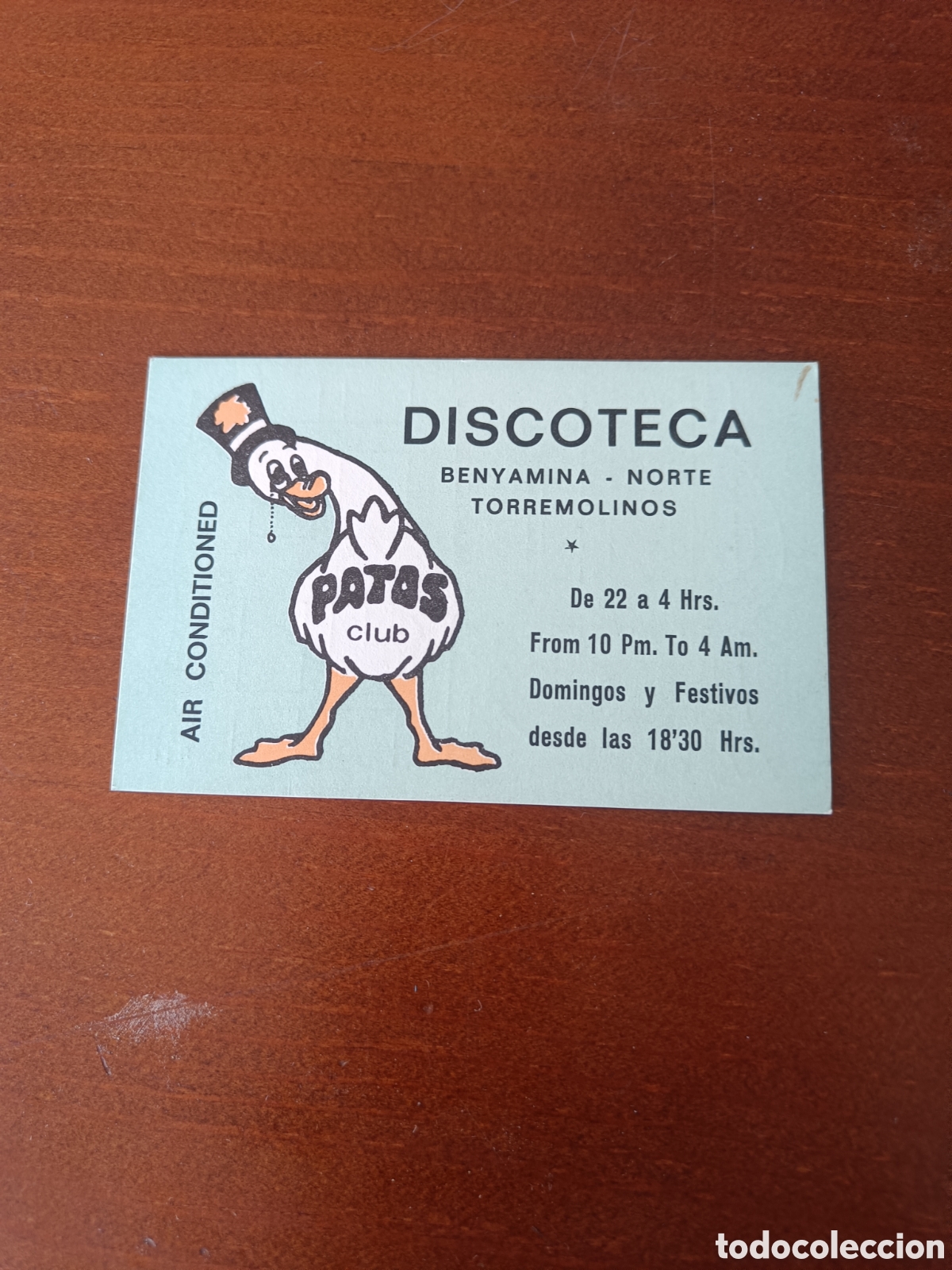Postales: Postal publicitaria vintage