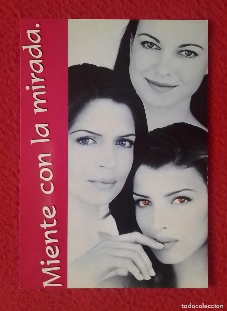 Postales: POSTAL POSTCARD MIENTE CON LA MIRADA OPTIMA COLORS BAUSCH & LOMB LENTES DE CONTACTO MORATA BARCELONA