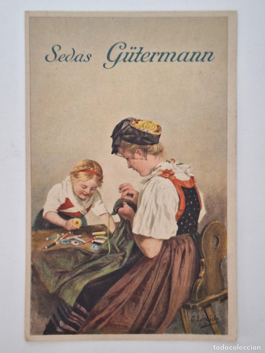 Postales: TARJETA POSTAL PUBLICIDAD SEDAS G&Uuml;TERMANN RV-3115