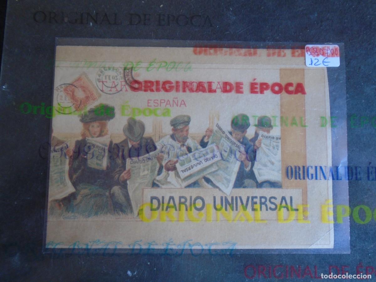 Postales: (PS-80700)POSTAL DIARIO UNIVERSAL