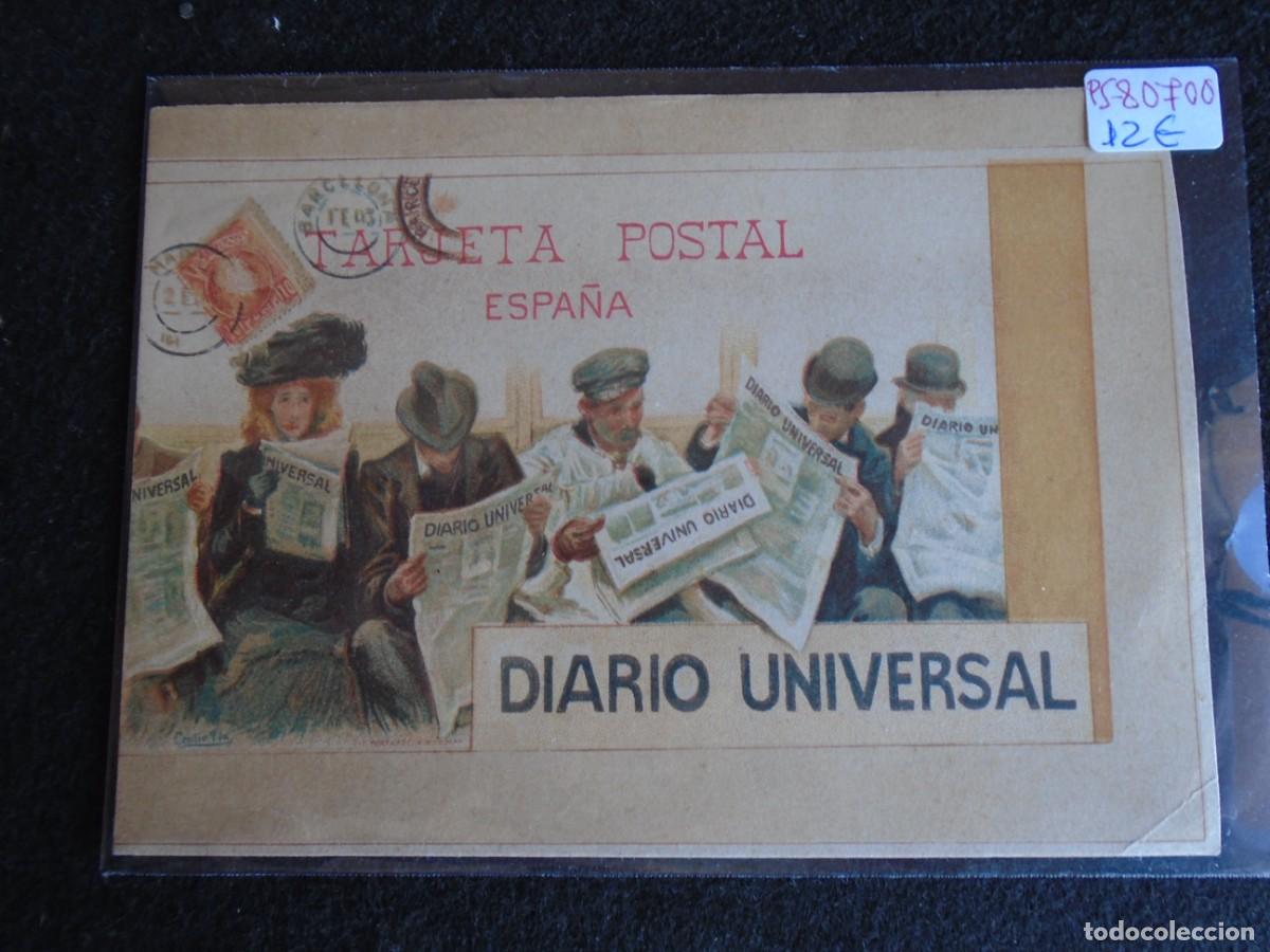 Postales: (PS-80700)POSTAL DIARIO UNIVERSAL - Foto 2