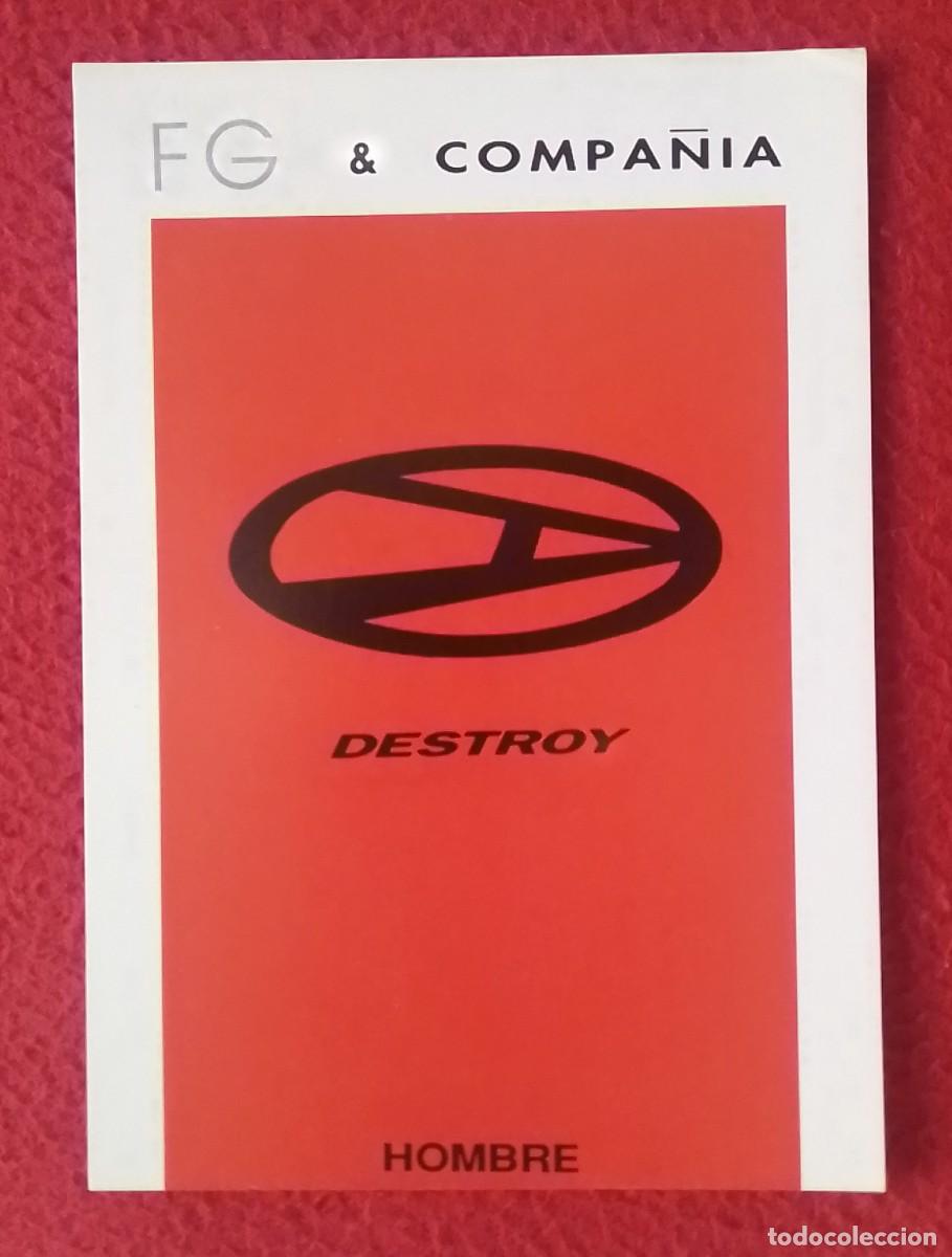 Postales: POSTAL POST CARD FG & COMPA&Ntilde;&Iacute;A DESTROY BARCELONA HOMBRE &iquest; MODA ? DENIM..DISE&Ntilde;ADA POR JOHN RICHMOND..