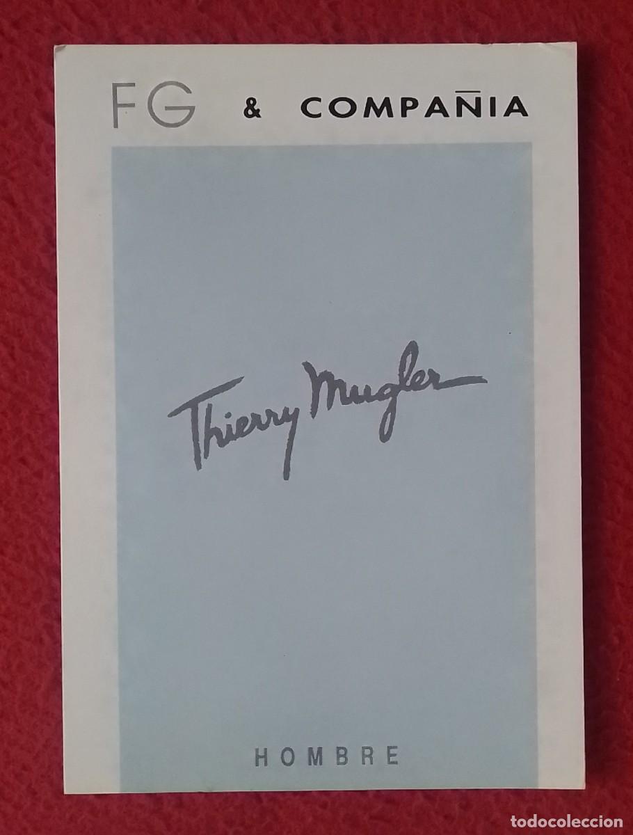 Postales: POSTAL POST CARD FG & COMPA&Ntilde;&Iacute;A THIERRY MUGLER HOMBRE..MODA ? ROPA ?..BARCELONA COLECCI&Oacute;N 92 1992...
