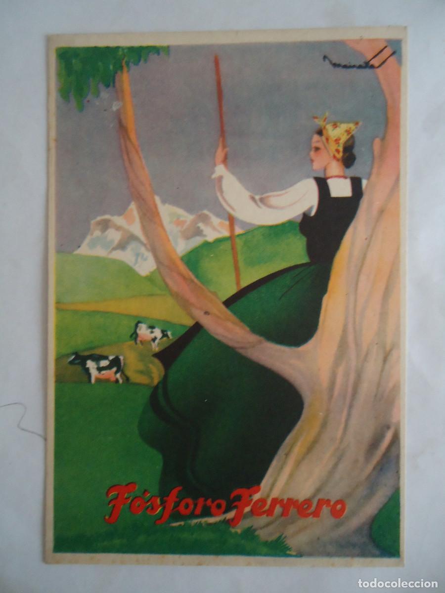Postales: POSTAL PUBLICITARIA DE FOSFOROS FERRERO, SERIE 5 N&ordm; 4. PP -13