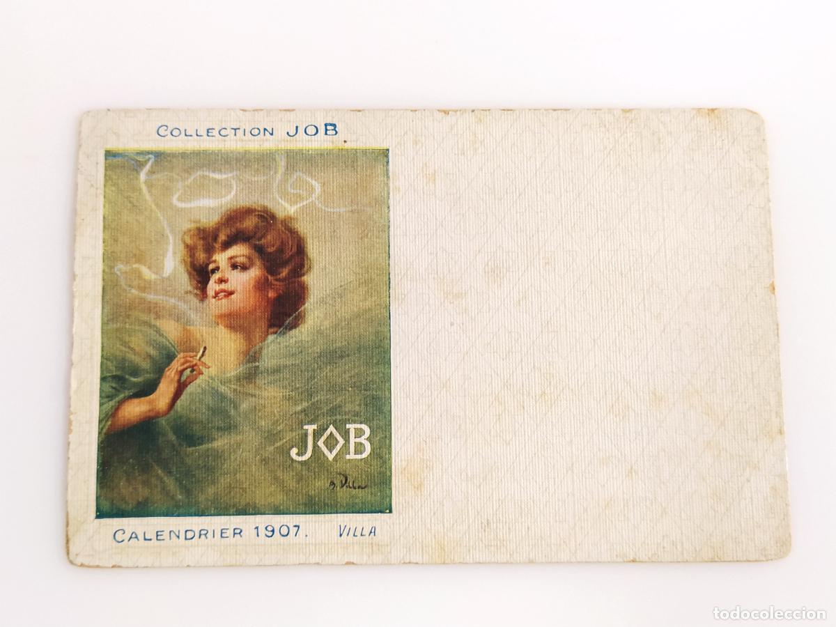 Postales: PAPEL DE FUMAR JOB - PUBLICIDAD - REVERSO SIN DIVIDIR - POSTAL ANTIGUA -(116.762)