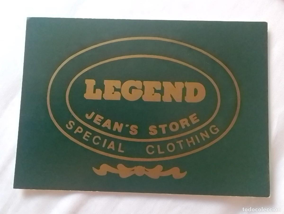 Postales: POSTAL POST CARD LEGEND JEAN&acute;S STORE SPECIAL CLOTHING..ROPA PANTALONES..VAQUEROS..GIRONA BARCELONA..