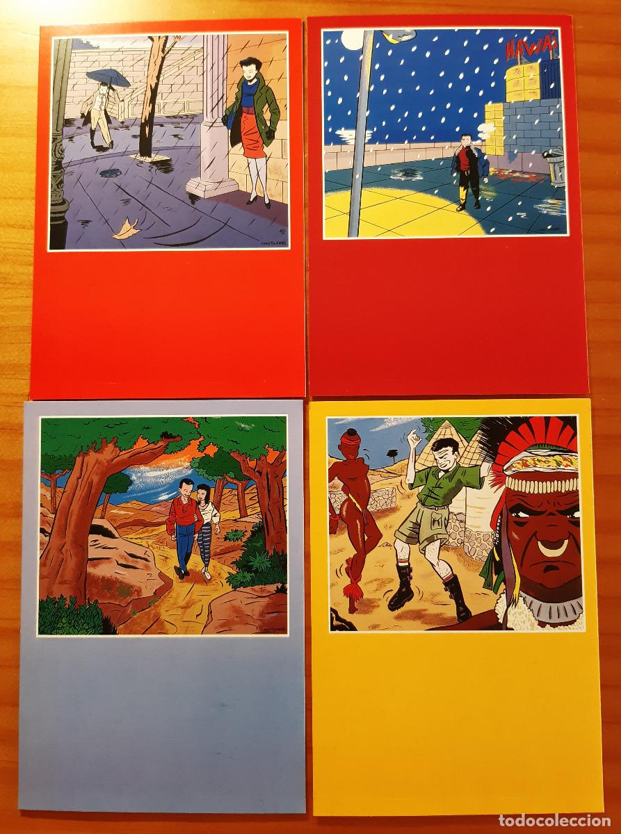 Postales: 4 POSTALES SIN CIRCULAR - JUAN PUCHADES - A&Ntilde;O 1997- MIDONS EDITORIAL - PERFECTO ESTADO