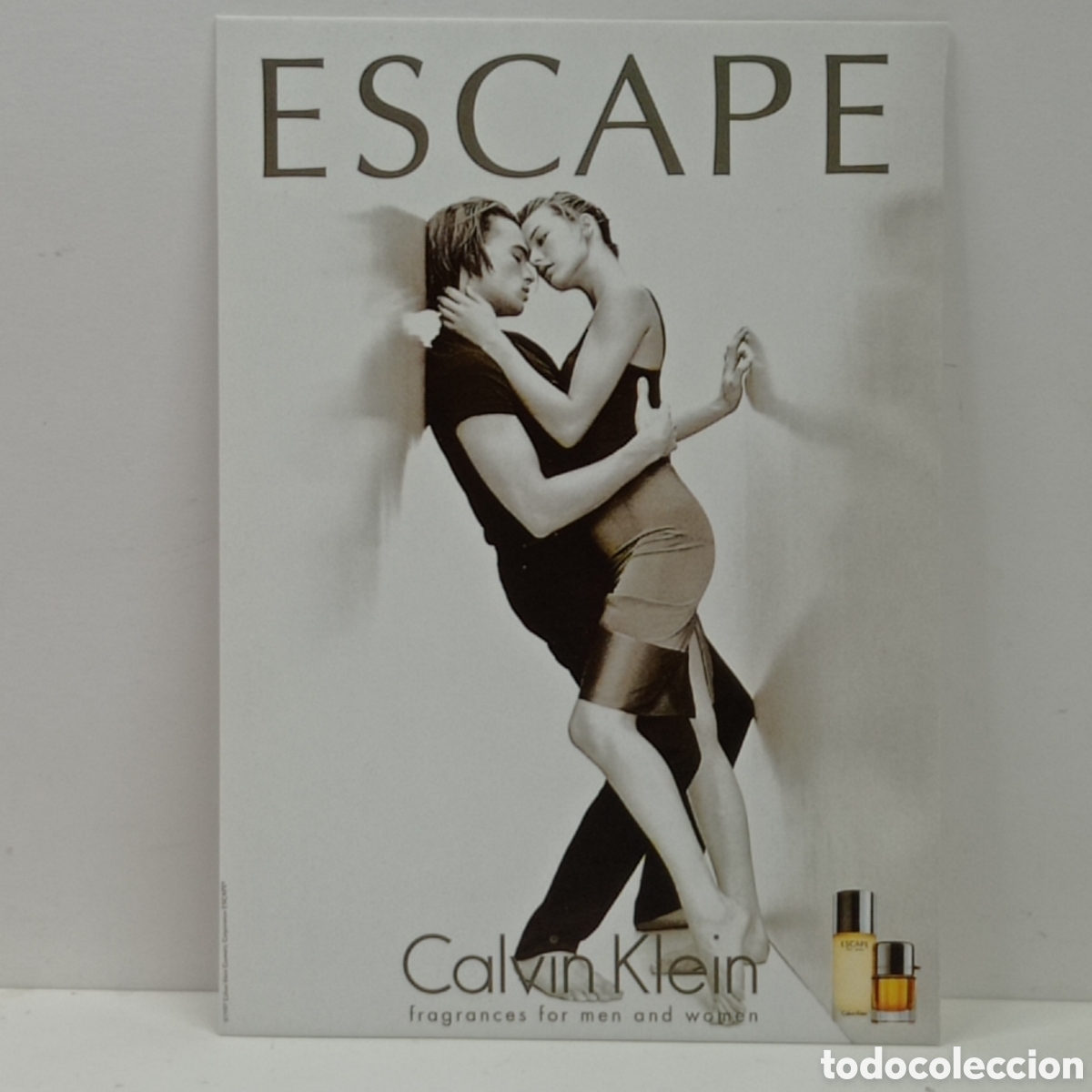 Postales: CALVIN KLEIN COSMETICS, FIESTA ESCAPE EN LUZ DE GAS (BARCELONA)