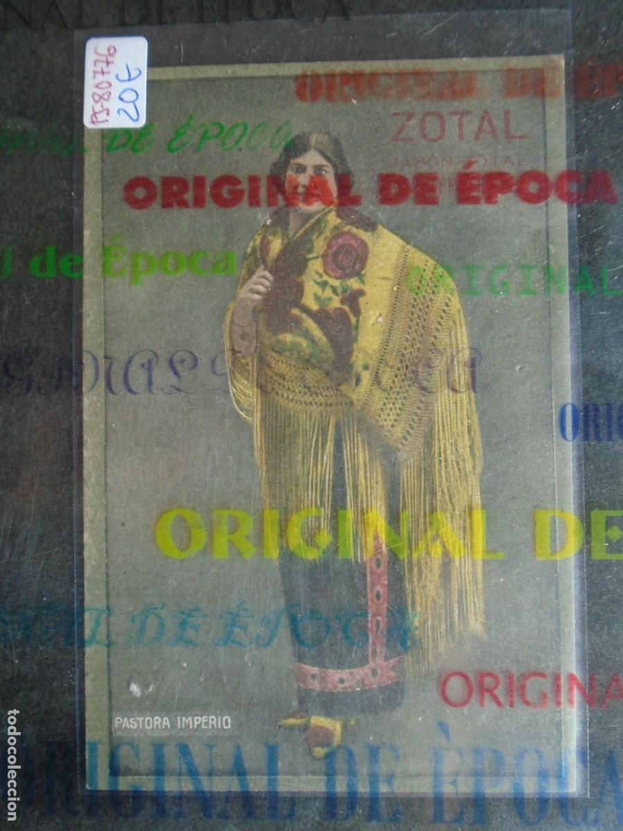 Postales: (PS-80776)POSTAL PUBLICITARIA JABON ZOTAL DESINFECTANTES CAMILO TEJERA Y HERMANA(SE -PASTORA IMPERIO