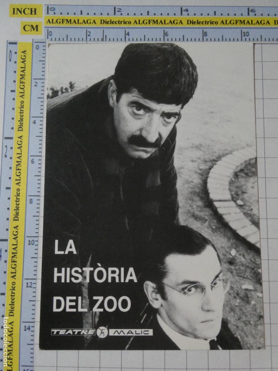 Postales: POSTAL PUBLICITARIA. PUBLICIDAD CINE TEATRO. TEATRE MALIC LA HISTORIA DEL ZOO. 3973