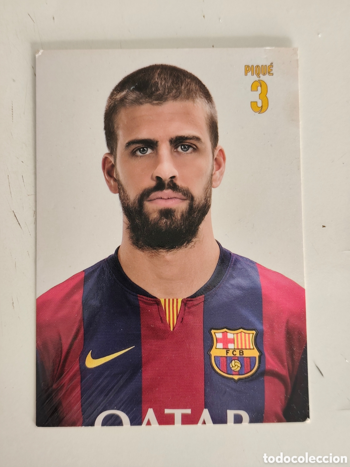 Postales: Piqu&eacute; Futbol Club Barcelona postal