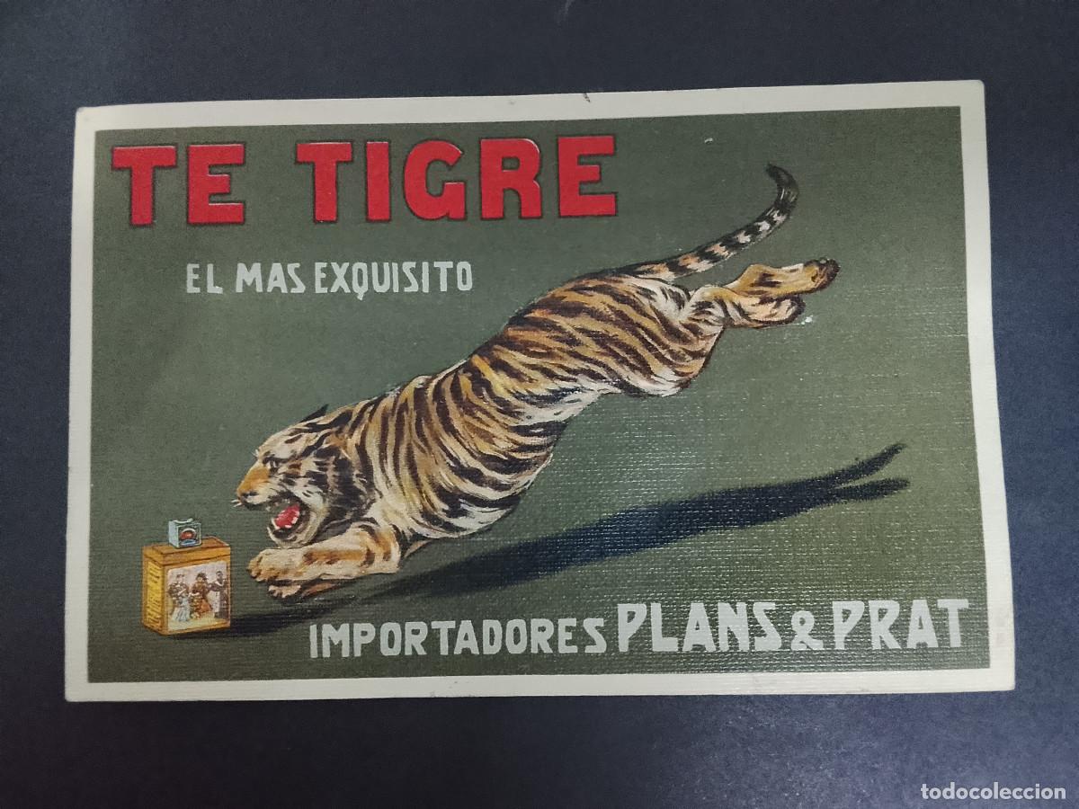 Postales: Postal publicitaria T&eacute; Tigre