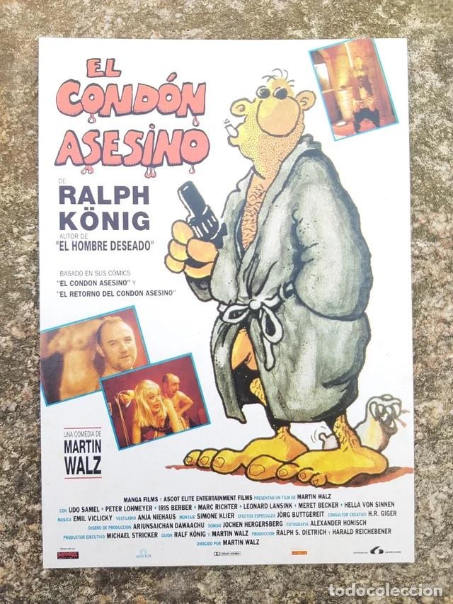 Postales: Postal Promocional Cine &rdquo;El Cond&oacute;n Asesino&rdquo; (1997) - Ralph K&ouml;nig / H.R. Giger