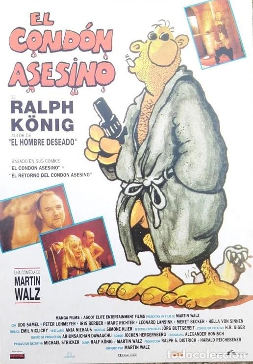 Postales: Postal Promocional Cine &rdquo;El Cond&oacute;n Asesino&rdquo; (1997) - Ralph K&ouml;nig / H.R. Giger