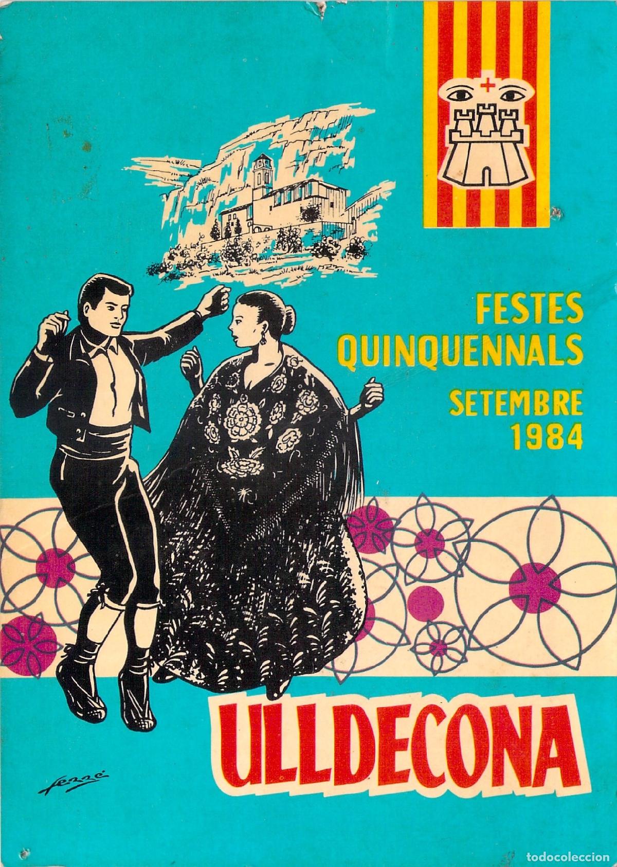 Postales: Postal de las Festes Quinquennals de Ulldecona Tarragona