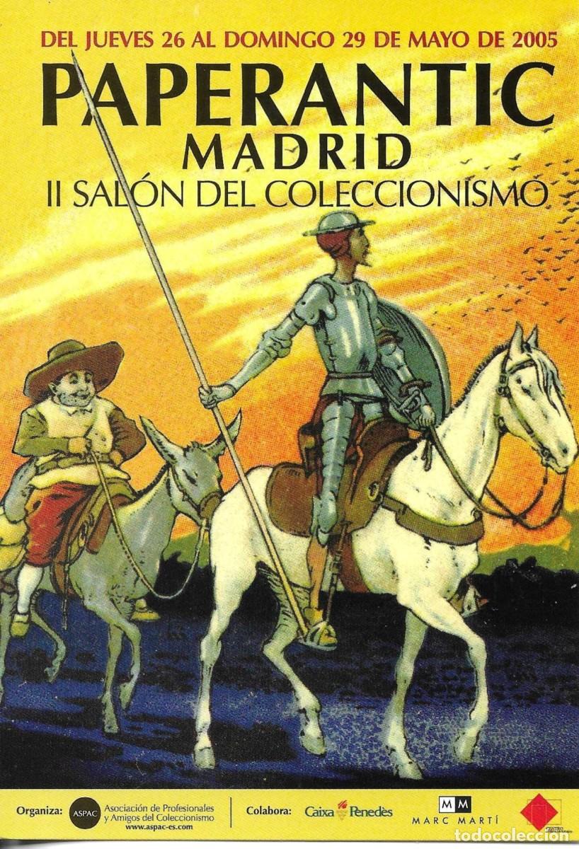 Postales: &rdquo;Tarjete Paperantic Madrid. Ii Sal&oacute;n del Coleccionisme. 26 al 29 Mayo 2005