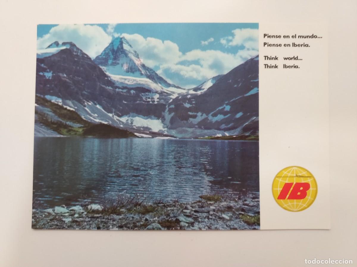 Postales: POSTAL IBERIA LINEAS AEREAS CANADA. SIN CIRCULAR. 1969. PUBLICIDAD