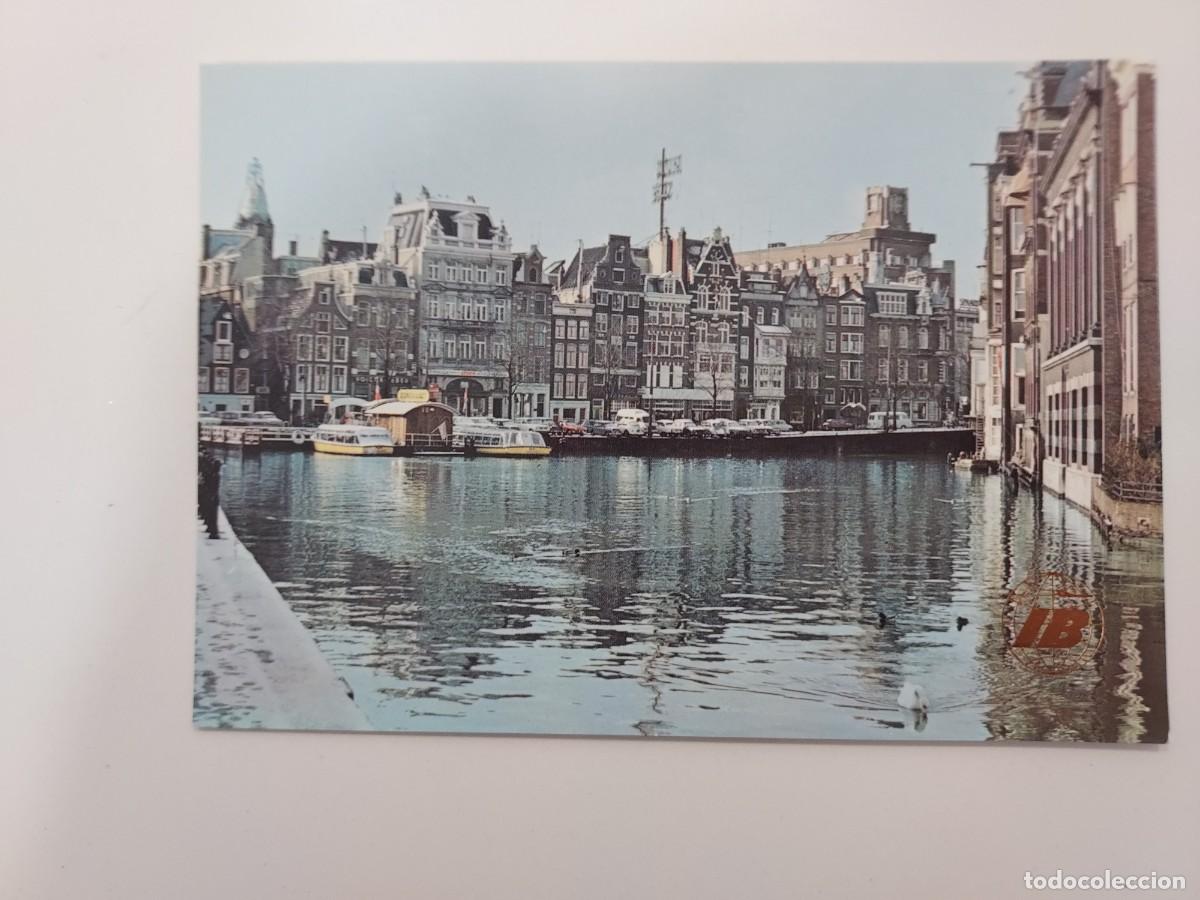 Postales: POSTAL IBERIA LINEAS AEREAS AMSTERDAM CANALES HOLANDA. SIN CIRCULAR. 1972. PUBLICIDAD