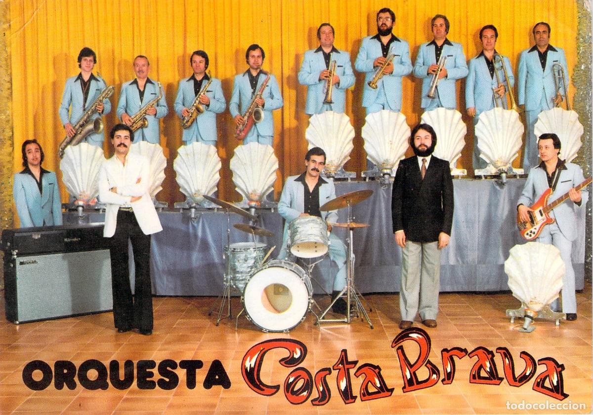 Postales: Postal de la Orquesta Costa Brava de Palafrugell