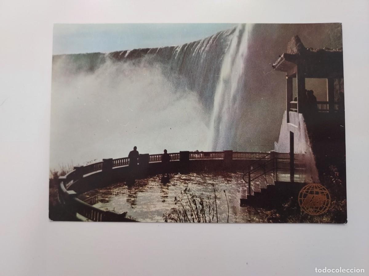 Postales: POSTAL IBERIA LINEAS AEREAS CATARATAS DEL NIAGARA (EEUU). SIN CIRCULAR. 1972. PUBLICIDAD