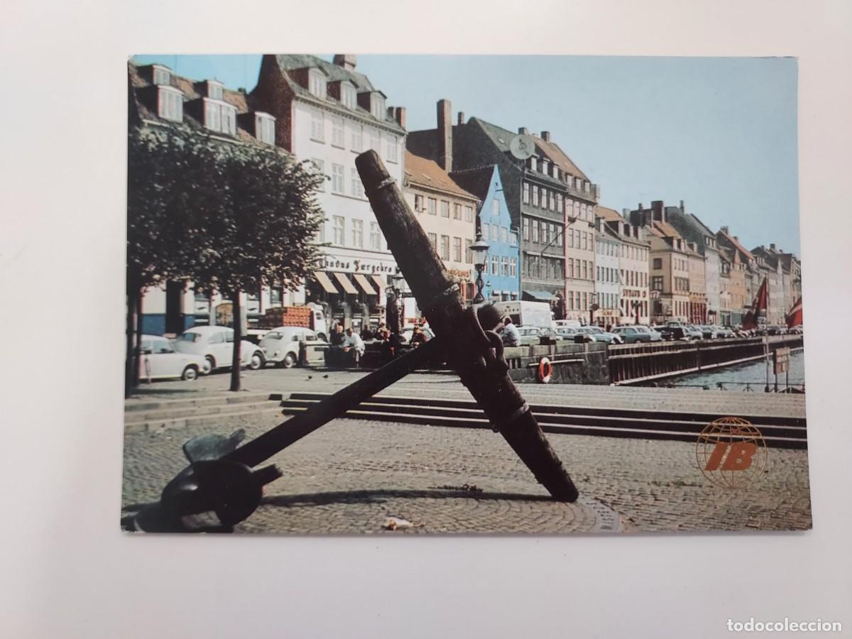 Postales: POSTAL IBERIA LINEAS AEREAS COPENHAGUE BARRIO DEL PUERTO DINAMARCA. SIN CIRCULAR. 1972. PUBLICIDAD