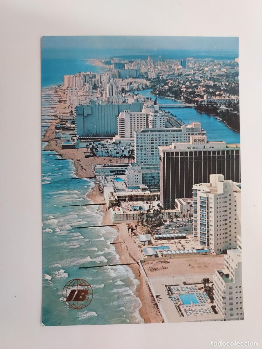Postales: POSTAL IBERIA LINEAS AEREAS FLORIDA (EEUU). SIN CIRCULAR. 1972. PUBLICIDAD