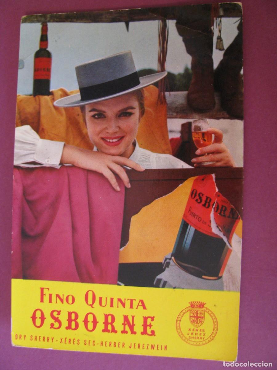 Postales: POSTAL DE PUBLICIDAD DE FINO QUINTA OSBORNE. JEREZ.