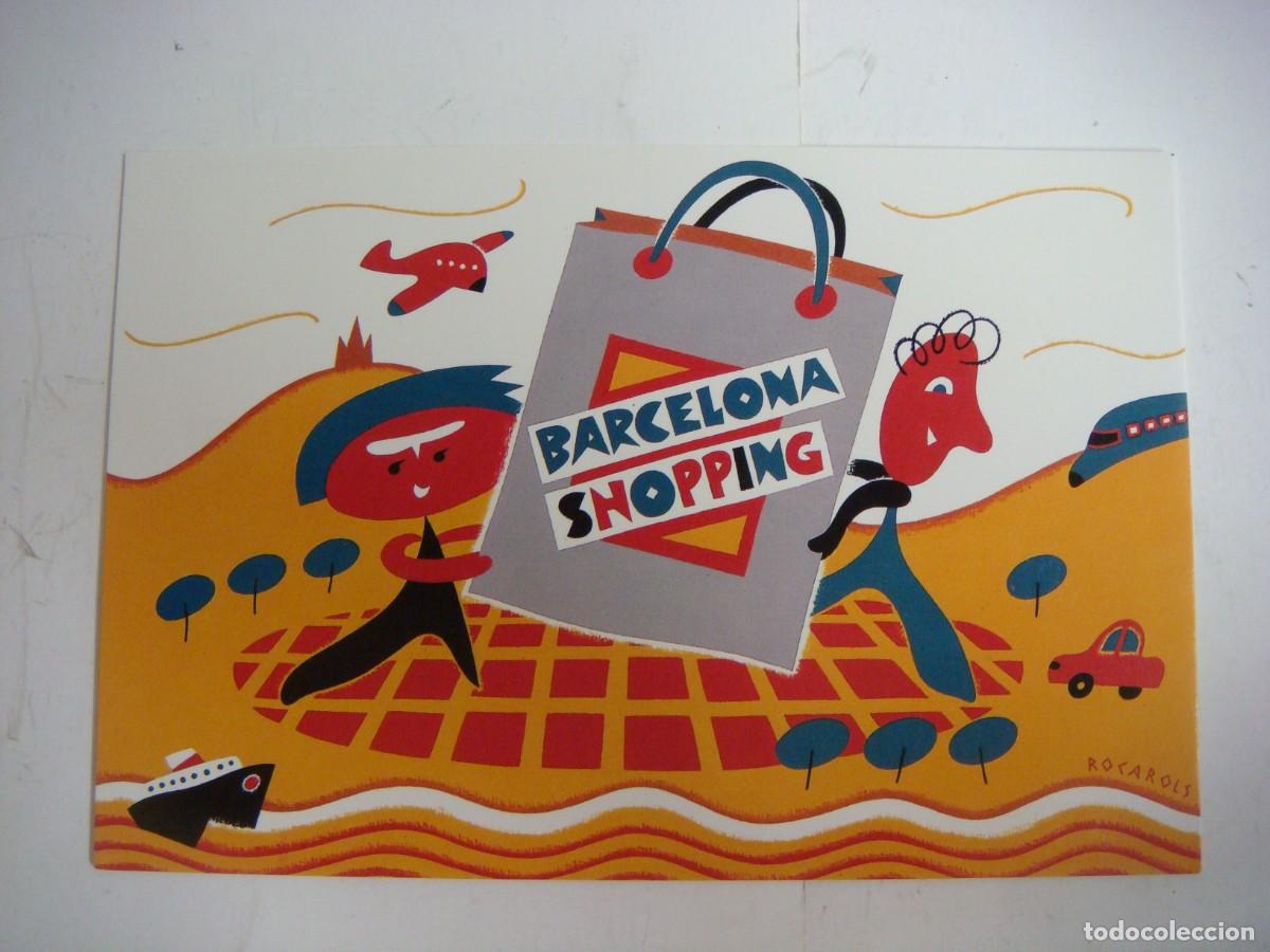 Postales: POSTAL PUBLICITARIA DE BARCELONA SHOPPING-CAJ-POS-N&ordm;-5 SOB-24