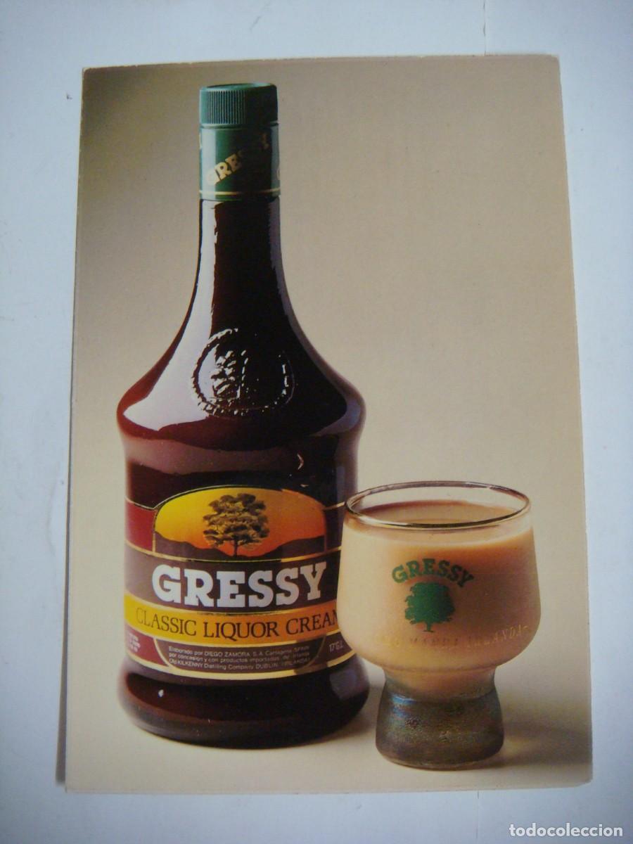 Postales: POSTAL PUBLICITARIA DE LICOR GRESSY-CAJ-POS-N&ordm;-5 SOB-24