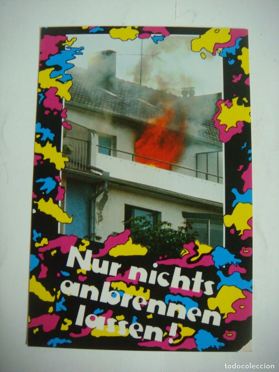 Postales: POSTAL PUBLICITARIA DE NUR NICHTS ANBRENNEN LASSEN-CAJ-POS-N&ordm;-5 SOB-24