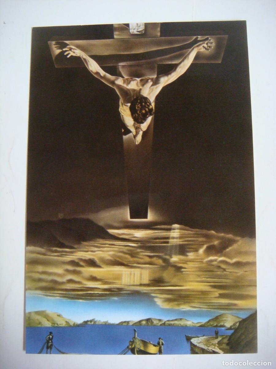 Postales: POSTAL PUBLICITARIA DE CRISTO DE PORT LLIGAR DE SALVADOR DALI-CAJ-POS-N&ordm;-5 SOB-24