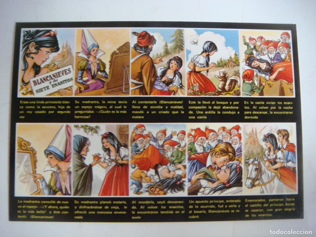 Postales: POSTAL PUBLICITARIA DE BLANCANIEVES Y LOS SIETE ENANITOS-CAJ-POS-N&ordm;-5 SOB-24