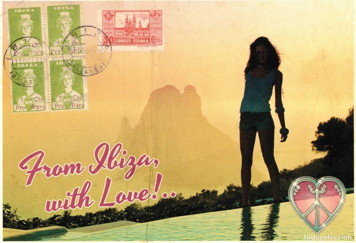 Postales: :::: LC684 - POSTAL - FROM IBIZA WIHT LOVE - GENTILEZA DE HIPPY CHICK
