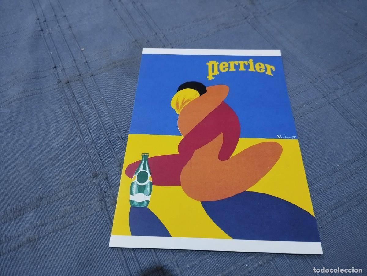 Postais: ANTIGUA POSTAL PUBLICITARIA AGUA PERRIER SIN CIRCULAR