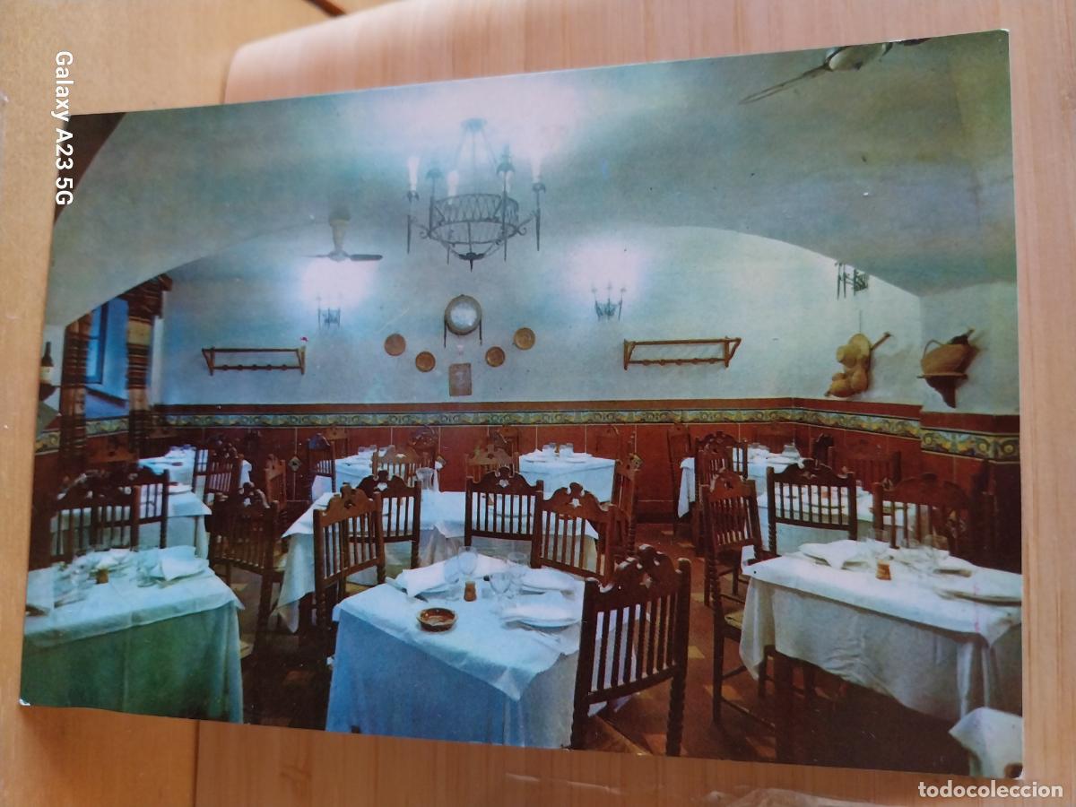 Postales: EL MESON RESTAURANTE COLMADO SALAMANCA ED VALMAN E 139 SC ORIGINAL A&Ntilde;O 1964