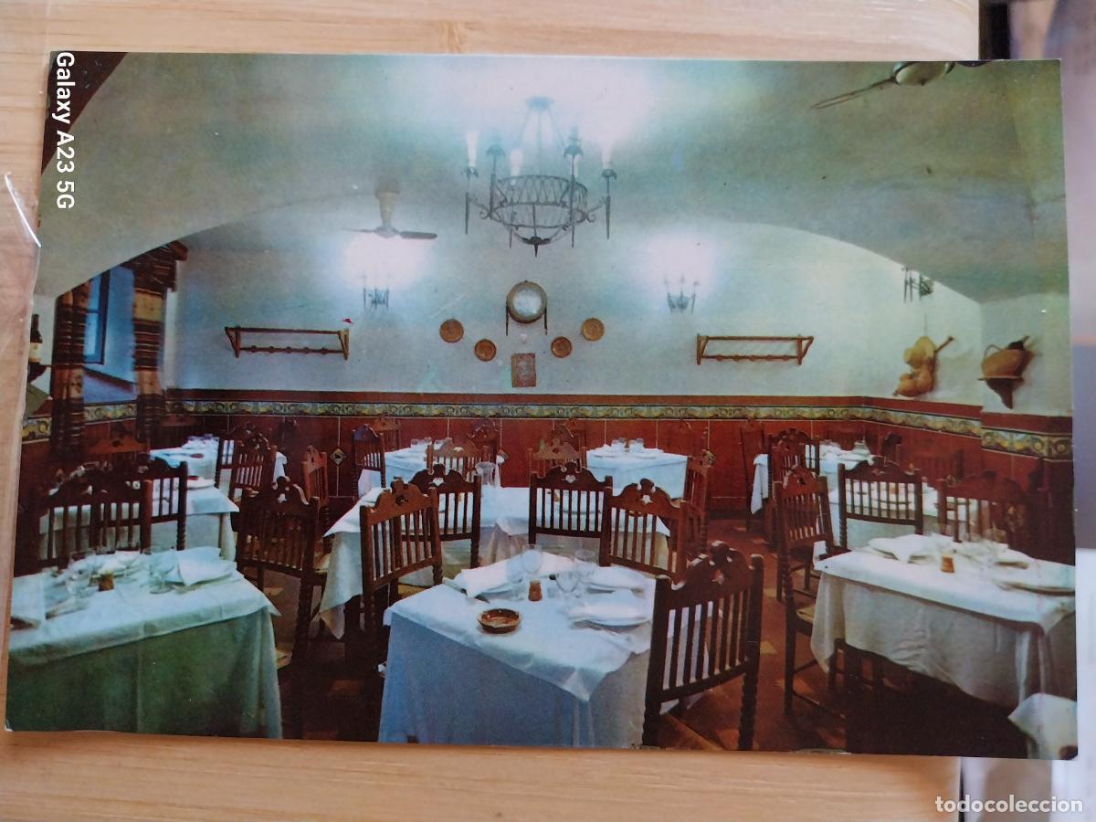 Postales: EL MESON RESTAURANTE COLMADO SALAMANCA ED VALMAN E 139 ***** SC ORIGINAL A&Ntilde;O 1964