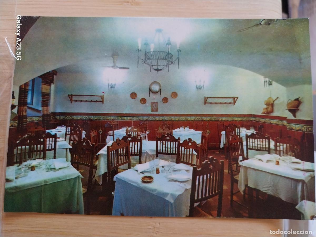 Postales: EL MESON RESTAURANTE COLMADO SALAMANCA ED VALMAN E 139 **** SC ORIGINAL A&Ntilde;O 1964