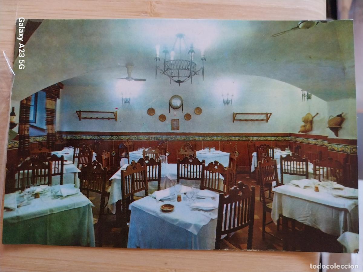 Postales: EL MESON RESTAURANTE COLMADO SALAMANCA ED VALMAN E 139 *** SC ORIGINAL A&Ntilde;O 1964