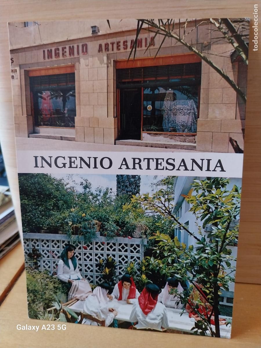 Cartoline: INGENIO ARTESANIA TEXTIL GRAN CANARIA ED PHILIPPE MARTIN SC ORIGINAL