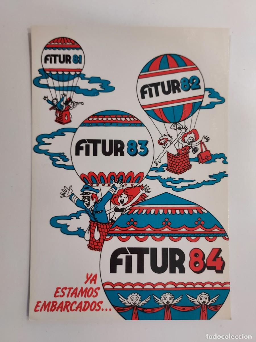 Postales: POSTAL PUBLICITARIA ILUSTRADA FITUR 84. ESCRITA. 1984. FERIA TURISMO