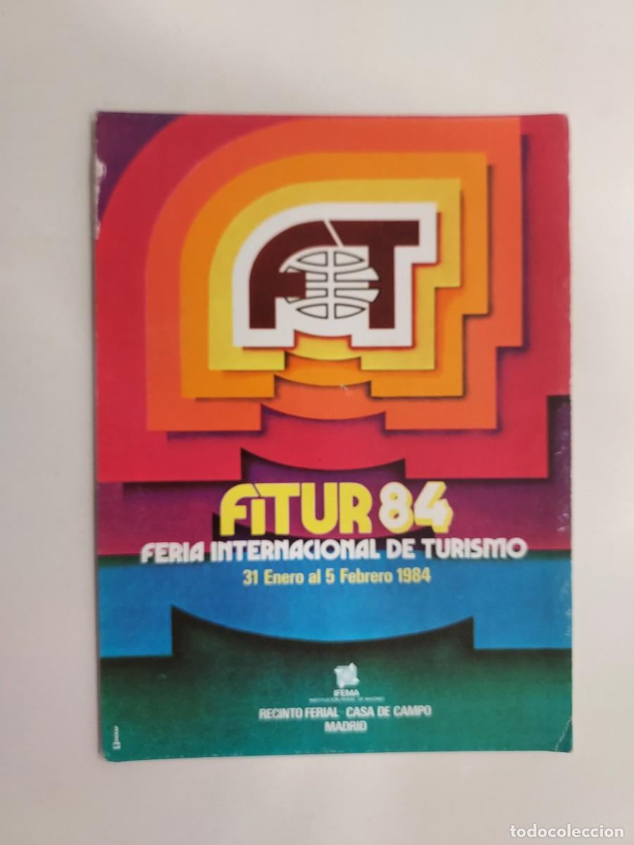Postales: POSTAL PUBLICITARIA ILUSTRADA FITUR 84. ESCRITA. 1984. FERIA INTERNACIONAL TURISMO CASA DE CAMPO